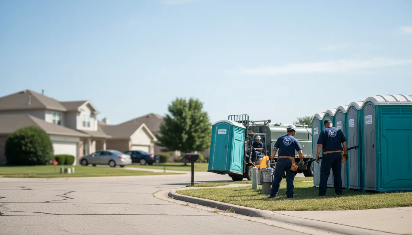 Porta Potty Rental in Walled Lake, MI near me